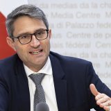 Lukas Engelberger s'oppose à l'idée lancée par Santésuisse mercredi (archives). KEYSTONE/PETER KLAUNZER